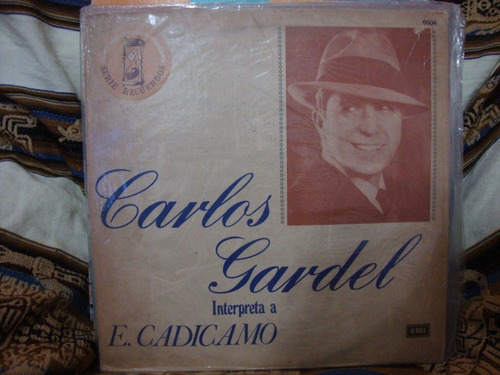 Vinilo Carlos Gardel Interpreta A Cadicamo T1