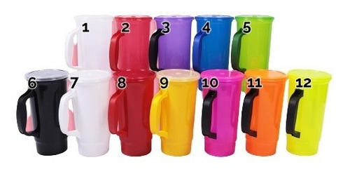 10 Vaso Bachelor 32 Oz C/asa Sin Personalizar