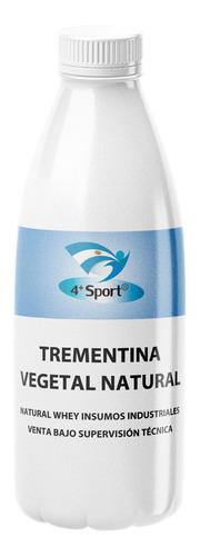 Trementina Pura Vegetal 500 Ml 4+