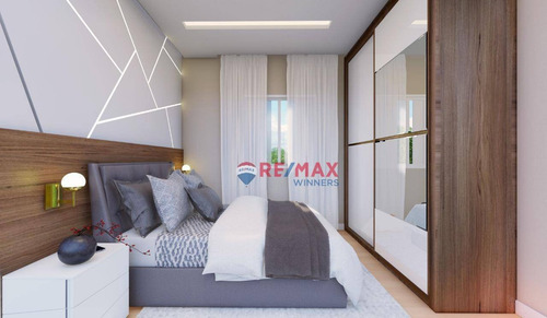 Imagem 8 de 12 de Lançamento - Apartamento 2 Dormitórios (1 Suíte). Varanda Gourmet - 54m² - Americana - Ap0003