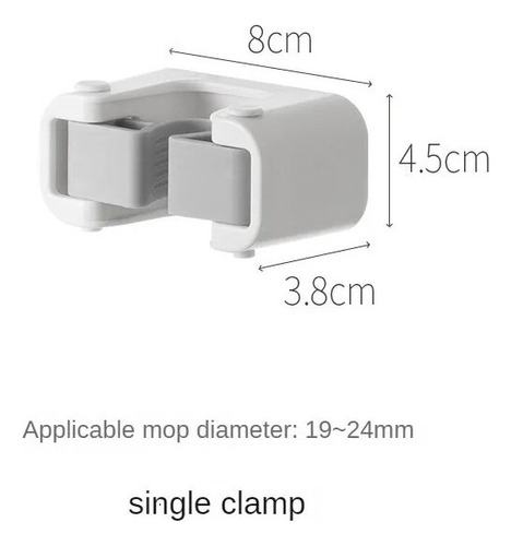 Sh Soporte De Goma For Escobas, Almacenamiento De Pared Sin