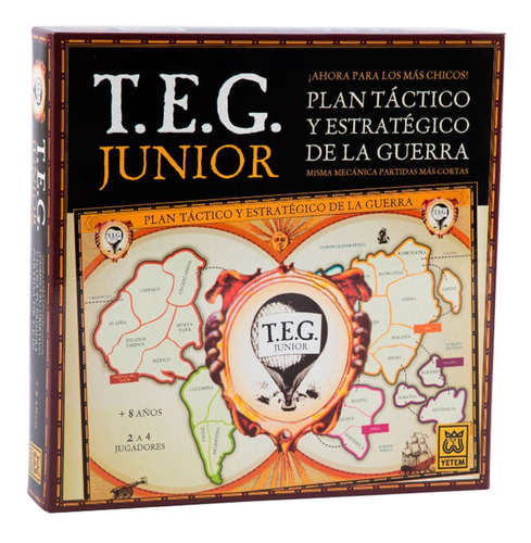 Teg Junior Juego De Mesa Original Ruibal 