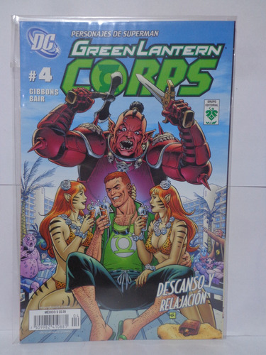 Green Lantern Corps Tomo 4 Dc Vid