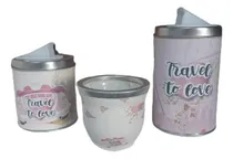 Comprar Set Matero Equipo De Mate Yerbera Azucarera Mate Travel Love