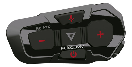 Intercomunicador Bluetooth Para Casco Moto Fox S8 Pro  