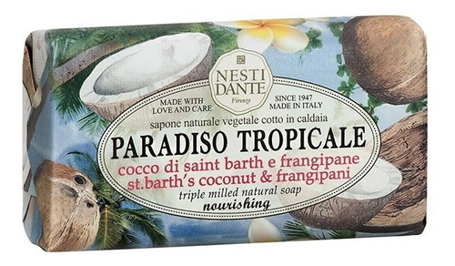 Sabonete Paradiso Tropicale Coco Di Saint Barth Nesti Dante