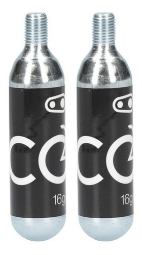 Imagem 2 de 4 de Inflador De Co2 Crank Brothers C/ 02 Cartuchos 16gr Presta