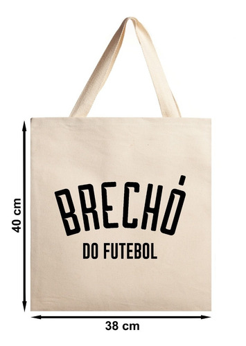 30 Sacolas 38x40 (ecobag) Personalizadas Tecido Algodão Cru