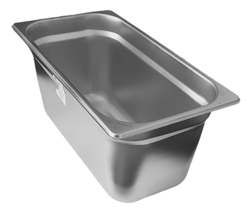Kit 18 Cubas 1/3 15cm Aço Inox Sem Tampa Gastronômica Buffet
