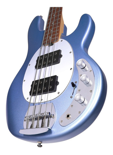 Imagen 4 de 4 de Bajo Sterling Ray4hh-lbm-r1 Stingray4 Lake Blue Metallic
