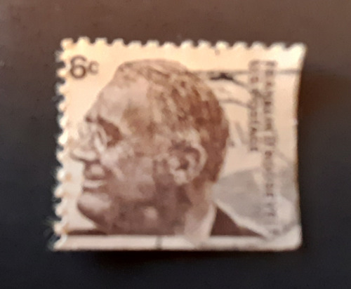 Sello Postal - Usa - 1965 - Roosevelt