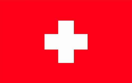 Bandera De Suiza En Vinil