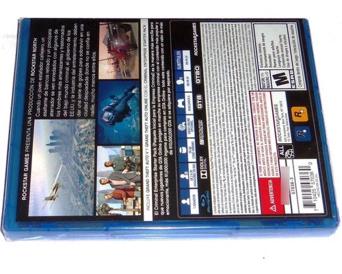 Videojuego Grand Theft Auto V Gta 5 Edición Premium Ps4 (Usado)