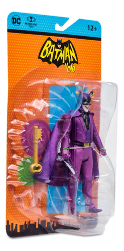 Sm Mcfarlane Figura 6 Batman 66 - The Joker (cómic)