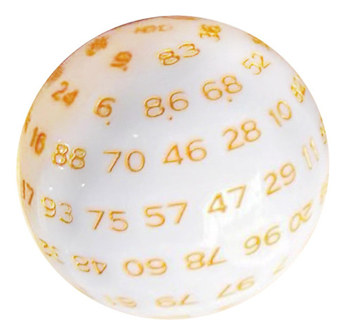 Dados De 100 Lados, Acrílico, Único D100, Dados De Jogo Para