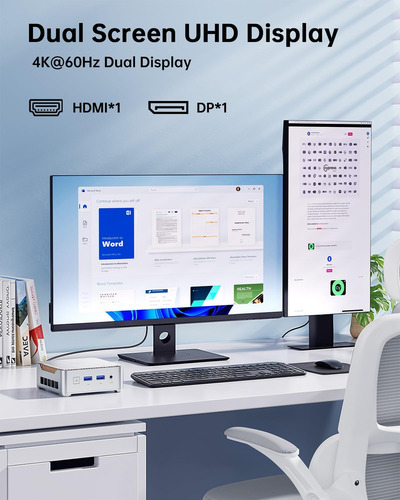 Kamrui E2 Mini Pc, 11 Pro Intel Twin Lake N150 Mini Computer