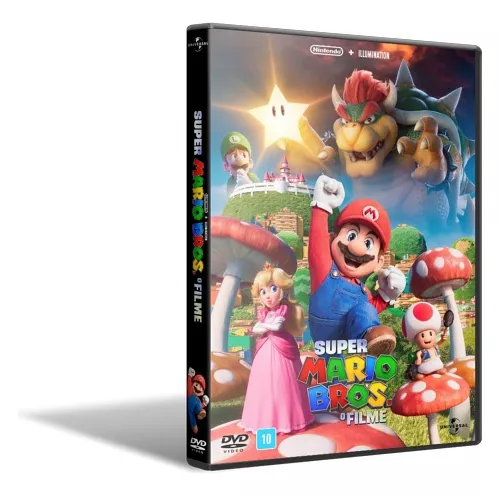 Dvd Filme: Super Mario Bros. O Filme (2023) Dublado E Leg