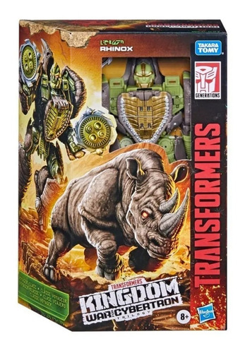 Figura Transformers Kingdom - Rhinox /happyjack 