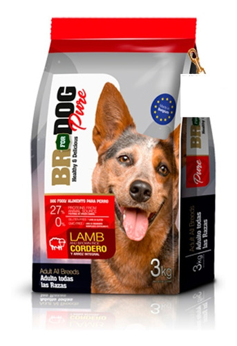 Br For Dog Cordero Y Arroz 3 Kg