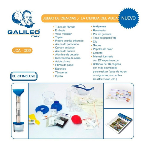 Juego La Ciencia Del Agua Galileo