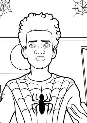 Imprimible Spiderman Para Pintar Hombre Araña Para Colorear
