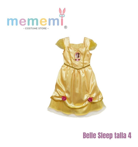 Belle Disney Original Niña Talla 4