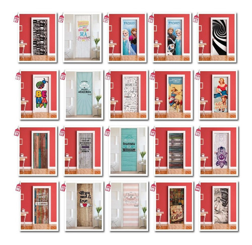 Vinilos Para Puertas Vinilos Decorativos - Personalizados