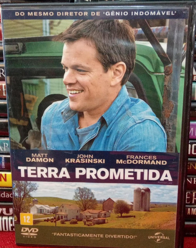 Dvd Terra Prometida - Matt Damon Gus Van Sant * Original (Usado)