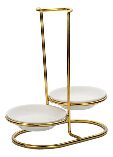 Soporte Para Cuchara, Soporte Vertical Para Redondo Doble