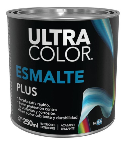 Ultracolor Esmalte Plus Blanco De 250 Ml Blanco