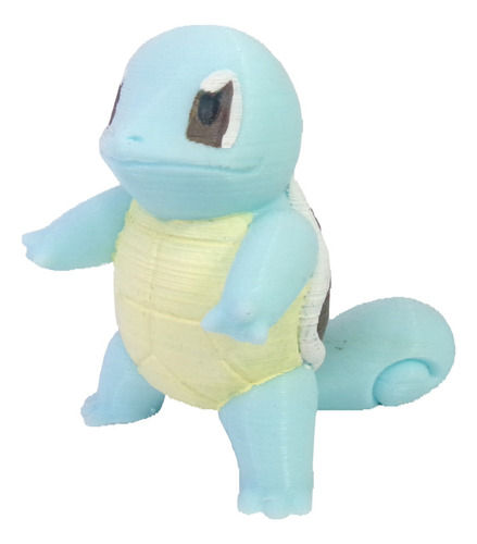 Squirtle Pokémon De Colección En Impresión 3d