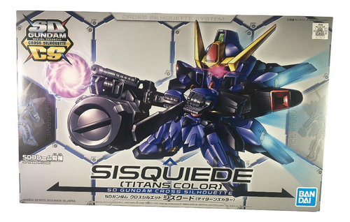 Bandai Gundam Cross Silhouette Sd Sisquiede Titans Color