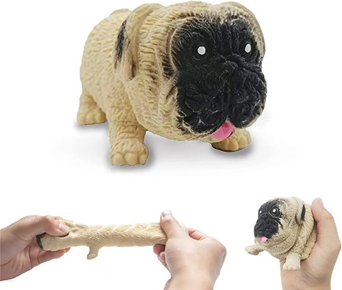 Amansa Loco Perro Perrito Pug Squishy Sensorial Caja X12