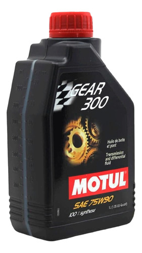 Aceite Para Transmisión De Carro Motul Gear 75w90 300 1lt
