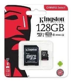 Kingston Memoria Micro Sd 128gb 35vrd