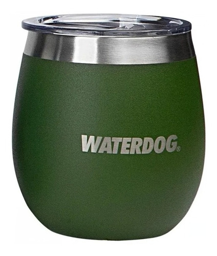 Vaso Térmico Waterdog Copon Mate 240cc Acero Inox Con Tapa 