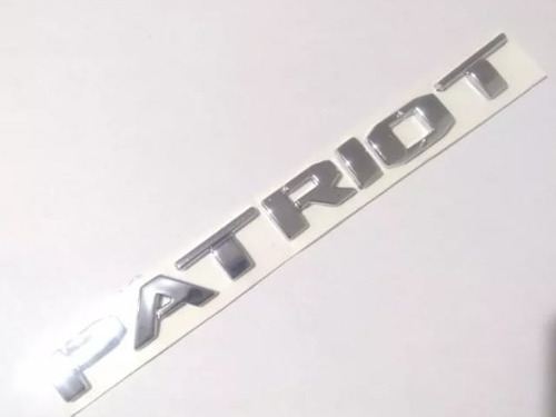 Emblema Letra Jeep Patriot Lateral 2011/2019
