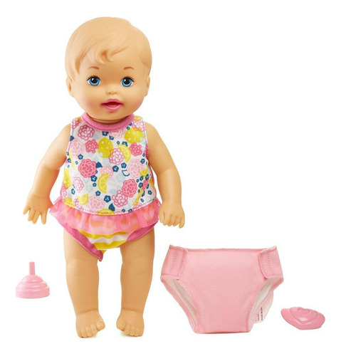 Boneca Little Mommy Bebê Faz Xixi - Mattel Fbc88