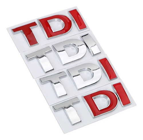 Insignia Emblema Tdi Para Vehículos Vw Varios Modelos 