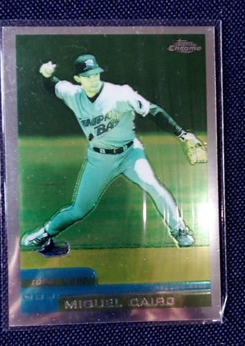 Barajita De Miguel Cairo Topps Chrome 2000