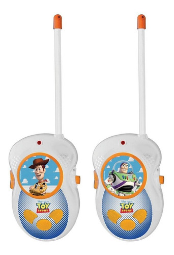 Brinquedo Walkie Talkie Infantil Toy Story Da Candide 4950