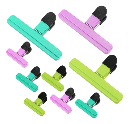 Clips De Comida Para Bolsas Clips De Bocadillos Paquete De 9