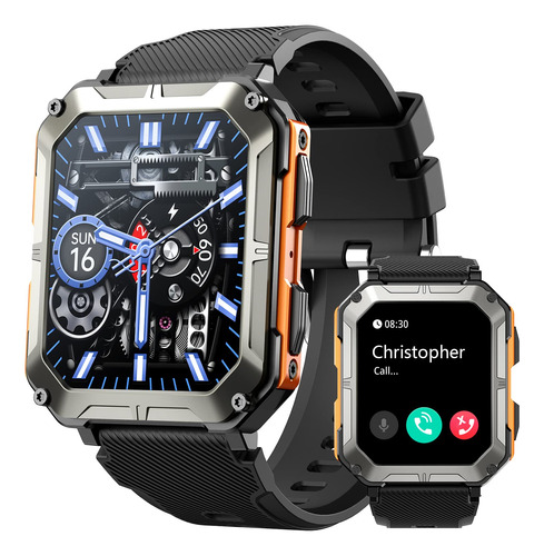 Hofit Reloj Inteligente Para Hombre, Llamada Bluetooth (resp