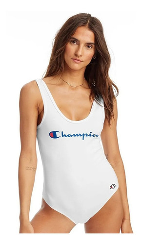 Body Champion Mujer Blanco Logo Ct10365mwht