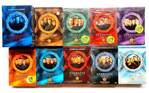 Stargate Sg1 Completa 10 Temporadas - Originais