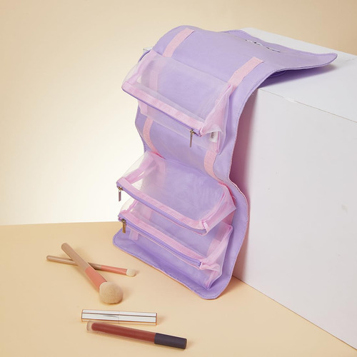 Bolsa De Maquillaje Plegable Miniso Snoopy Colorful Life Col