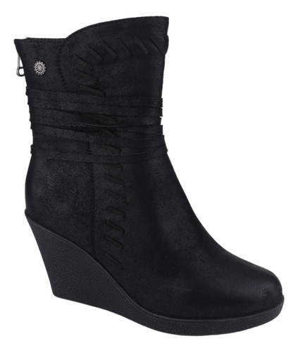 Botin Chalada Mujer Negro Casual 1-wedge-42