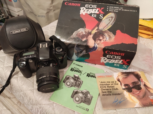 Canon Eos Rebel Xs Analógica (filme) Com Caixa