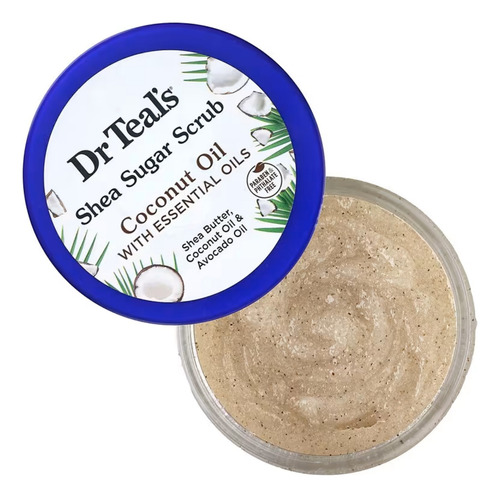 Exfoliante Corporal Dr Teals Aceite De Coco 538g