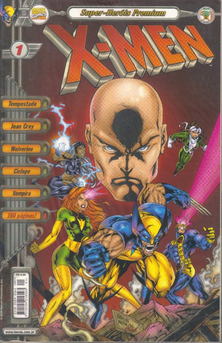 Super-heróis Premium X-men Nº 1 Perfeita